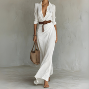 LuxeEase Wrap Dress