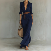 LuxeEase Wrap Dress